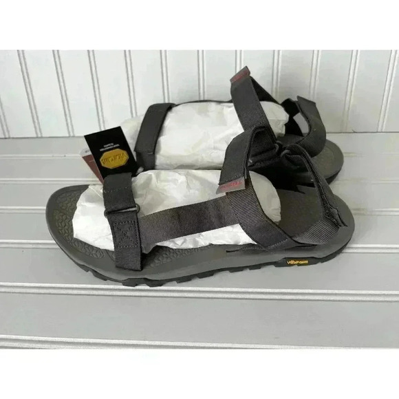 Merrell Men's 13 Breakwater Strap Sports Hiking Sandals Charcoal Vibram NEW - Picture 5 of 8